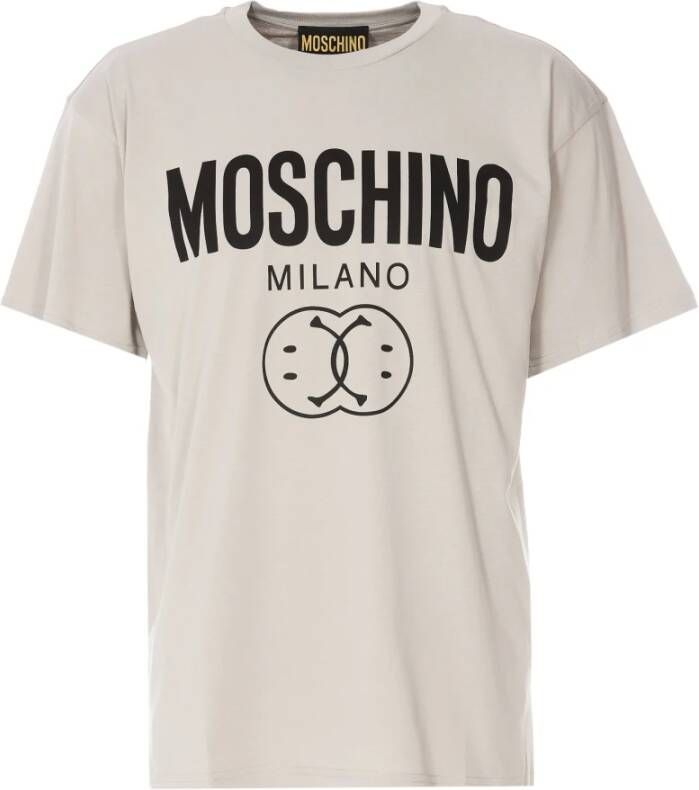 Moschino T shirts , Grijs, Heren