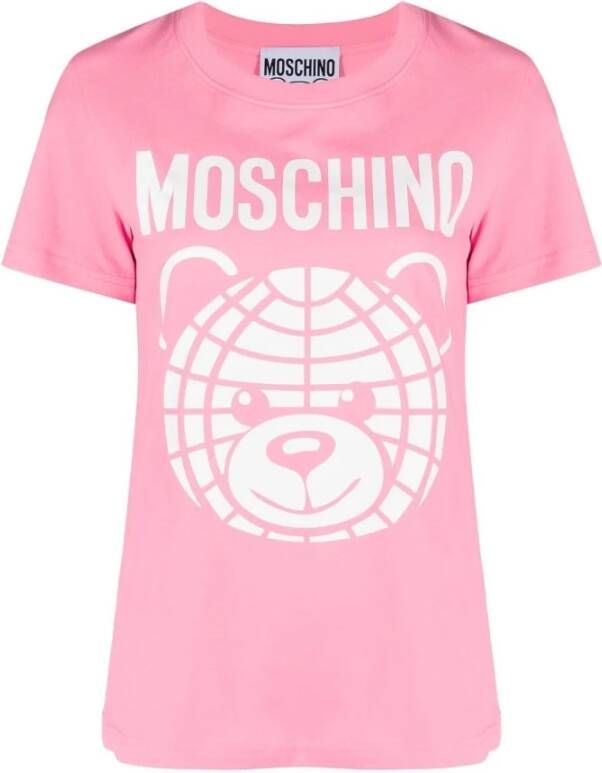 Moschino Voldoende schoudertassen , Roze, Dames