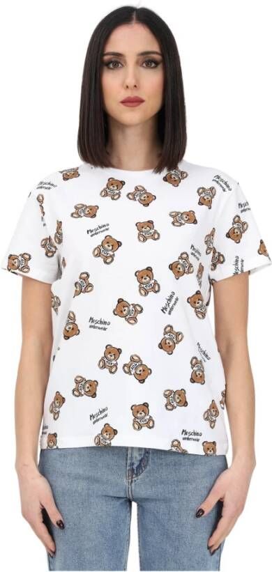 Moschino Underwear T shirts and Polos White , Wit, Dames