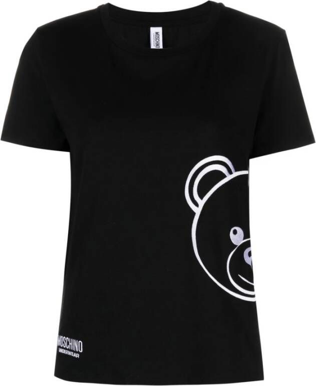Moschino T shirts Zwart Dames