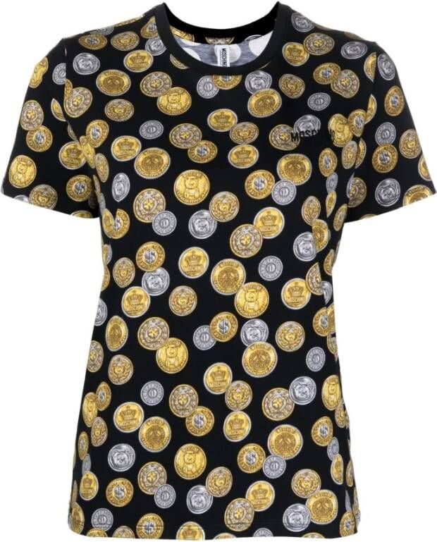 Moschino T shirts Zwart Dames