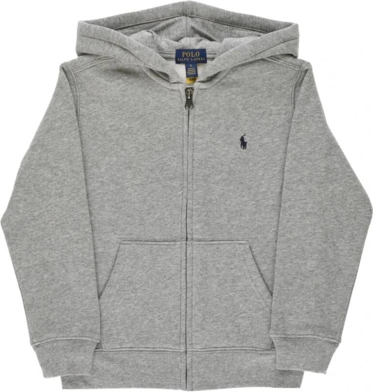 Ralph Lauren Sweatvest met capuchon en logoborduring