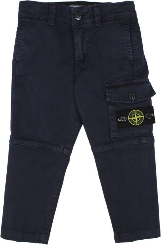 Stone Island Lange broeken Blauw Heren