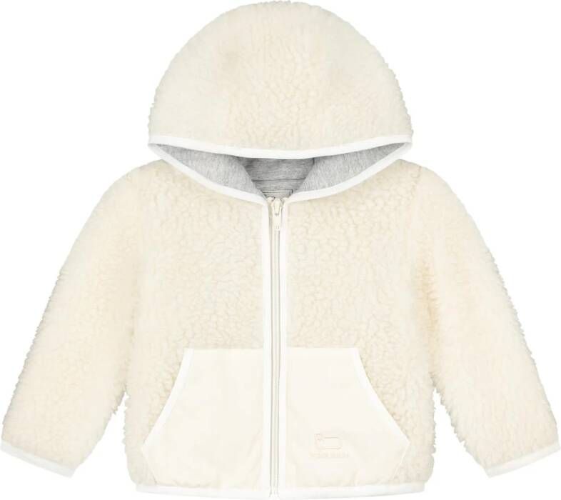 Woolrich Met baby krullend jasje , Wit, Heren