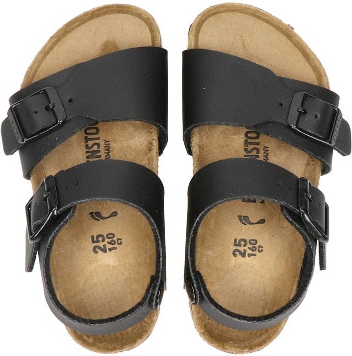 Birkenstock New York sandalen zwart