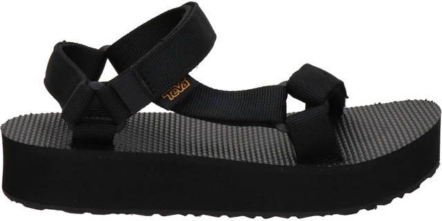 Teva K Midform Universal plateau sandalen zwart