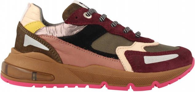 Red-rag Red Rag 13220 Burgundy Fantasy Lage sneakers