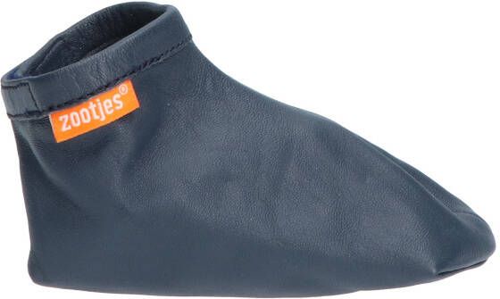 Zootjes Leren Babyslofje Navy Baby schoenen