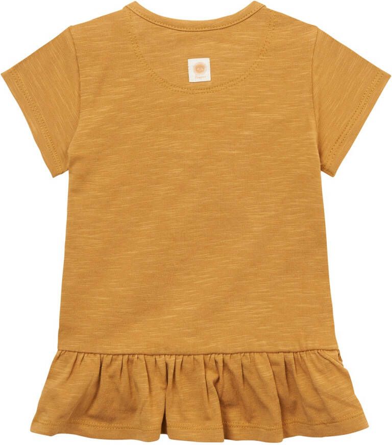 Noppies Jurken Girls Dress Newark Short Sleeve Bruin