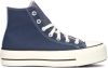 Converse Blauwe Hoge Sneaker Chuck Taylor All Star Lift Hi online kopen