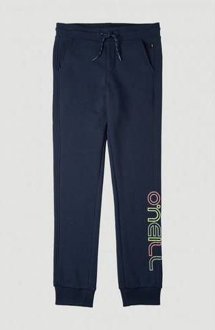 O'Neill regular fit joggingbroek met printopdruk donkerblauw
