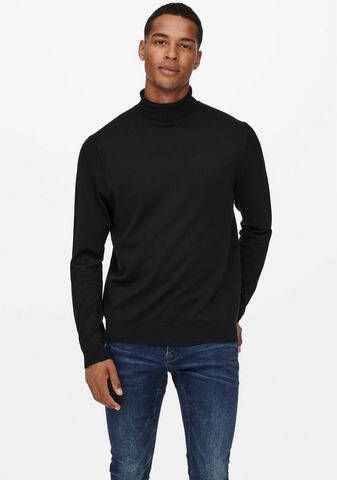 Only & Sons Only Sons Men& Knitwear , Zwart, Heren