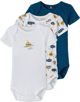 Name It Body met korte mouwen Onderzeeër(set, 3 delig )