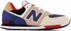 New balance 574 Blue Red Brown Lage sneakers online kopen