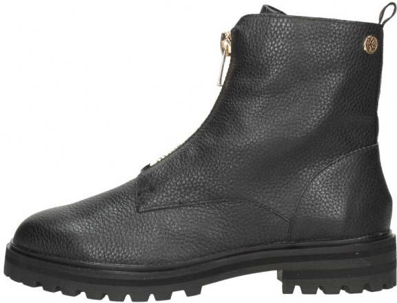 Mexx Flame leren enkellaarzen zwart