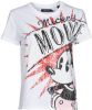 Desigual gebreid Mickey Mouse T shirt met grafische print wit online kopen