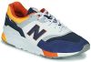 New balance Sneaker Heren Wit/Blauw/Oranje online kopen