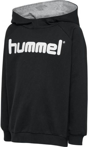 Hummel Go Cotton Logo Hoodie Zwart Kinderen
