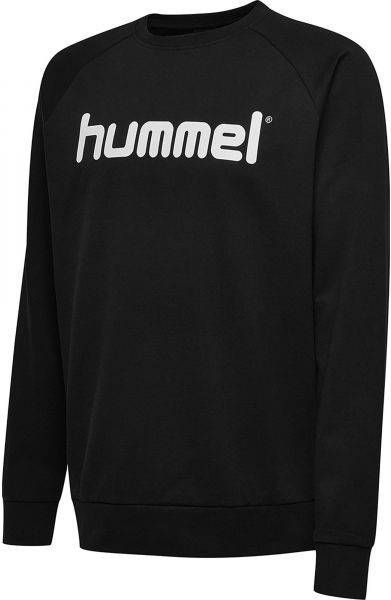 Hummel Go Cotton Logo Sweatshirt Zwart Kinderen