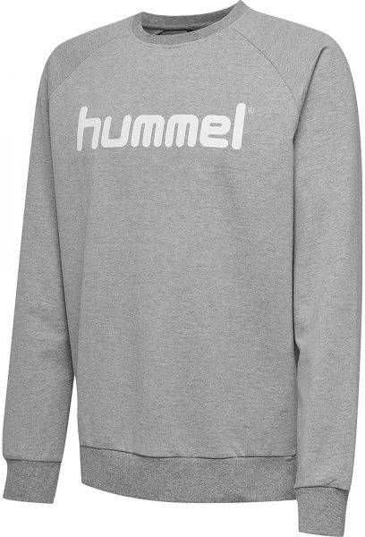 Hummel Go Cotton Logo Sweatshirt Grijs Kinderen