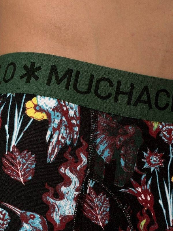 Muchachomalo Boxershorts 3 Pack Animo Zwart , Groen, Heren