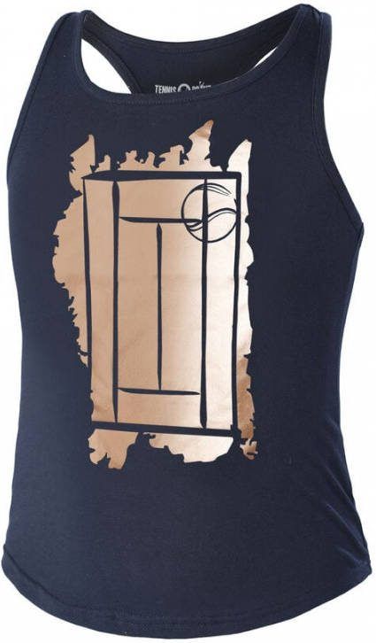 Tennis Point Glitter Court Tanktop Meisjes