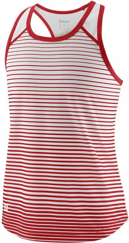 Wilson Team Striped Tanktop Meisjes