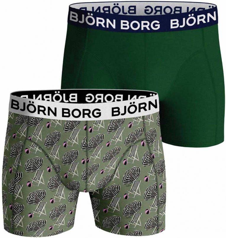 Bjö, rn Borg Boxers 2 pack 10000880 Groen