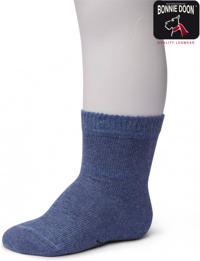 Bonnie Doon Sokken Cotton Sock Organic Donkergrijs