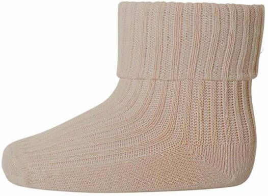 MP Denmark Sokken Cotton Rib Baby Socks Roze