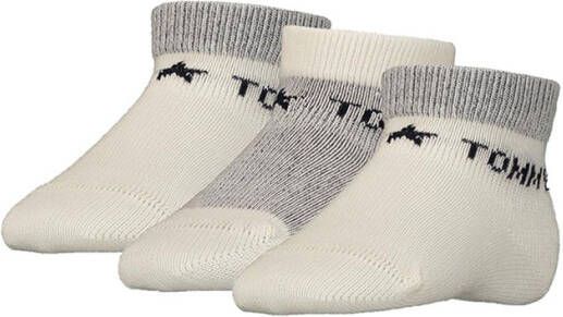 Tommy Hilfiger Sokken Baby Sock 3 Pack Newborn Giftbox Donkerblauw