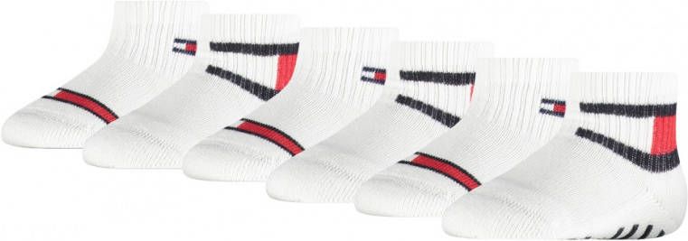 Tommy Hilfiger Sokken Baby Sock 6P Flag White 1