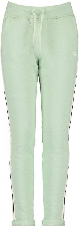 America Today Junior regular fit joggingbroek Celina JR met zijstreep mintgroen