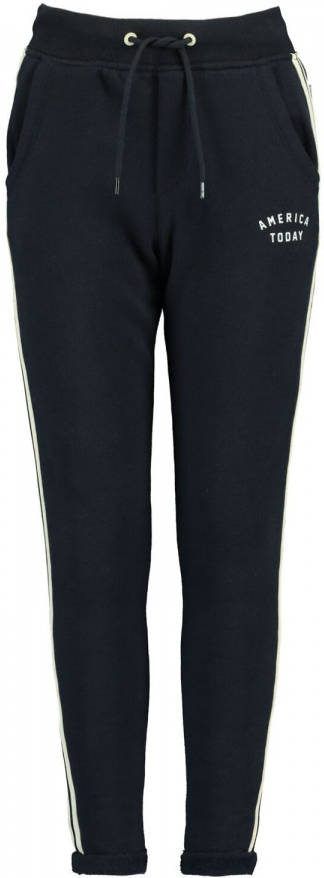 America Today Junior regular fit joggingbroek Celina JR donkerblauw