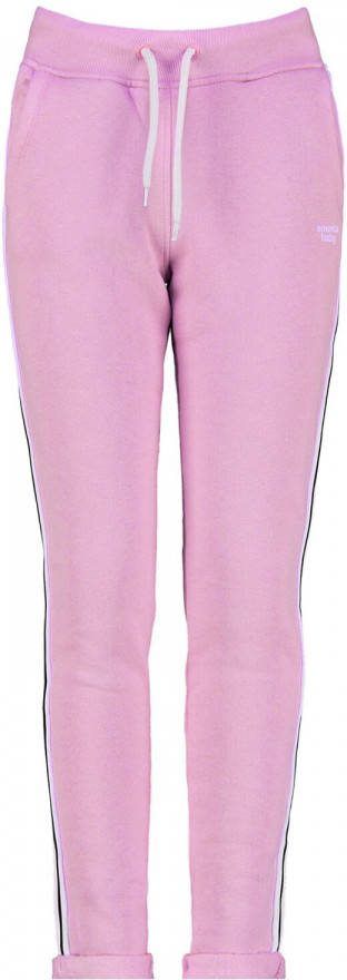 America Today Junior joggingbroek Celina JR met zijstreep roze