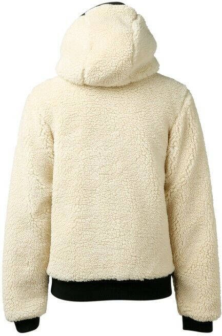 Brunotti teddy jas Chiyano ecru/zwart