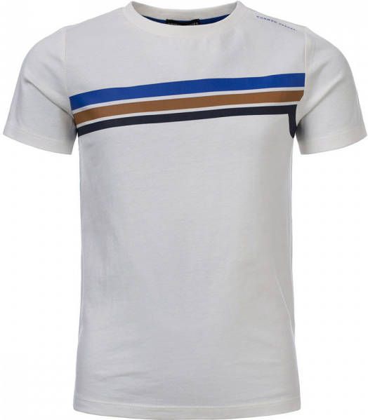 Common Heroes ! Jongens Shirt Korte Mouw Maat 116 Off White Katoen