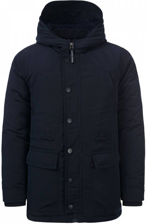 Common Heroes Parka navy voor jongens in de kleur