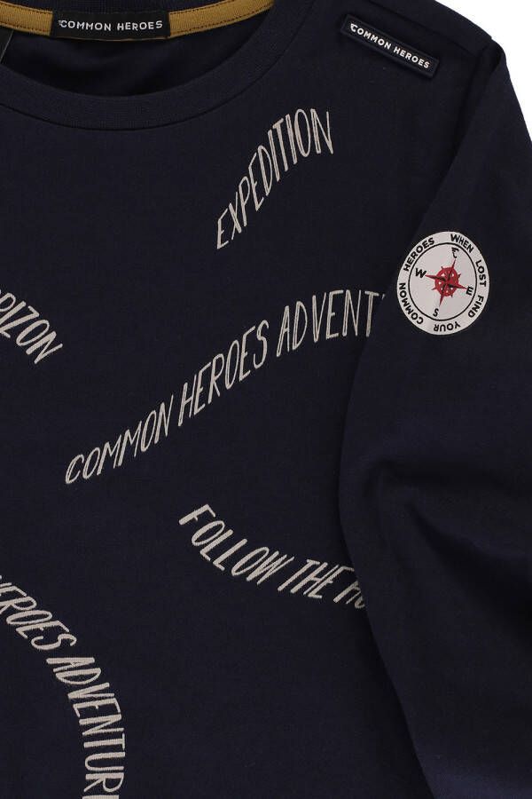 Common Heroes T shirt lange mouw voor jongens in de kleur