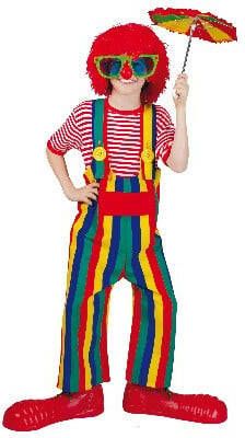 Confetti Clowns tuinbroek gestreept