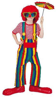 Confetti Clowns tuinbroek gestreept