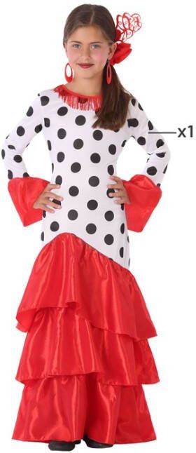 Confetti Flamenco rumba jurk | spaanse kinder kostuum