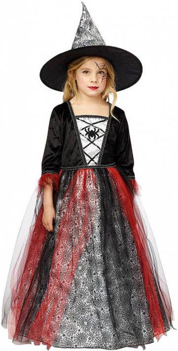 Confetti Kinder spinnen heksen jurk