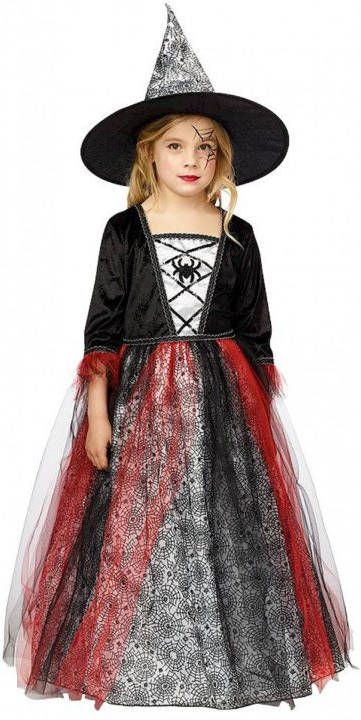 Confetti Kinder spinnen heksen jurk