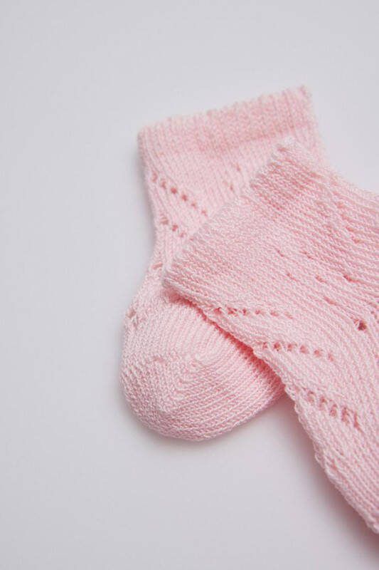 Confetti Newborn baby sokjes met bolletjes