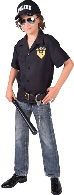 Confetti Politie hemd jongen | police blouse