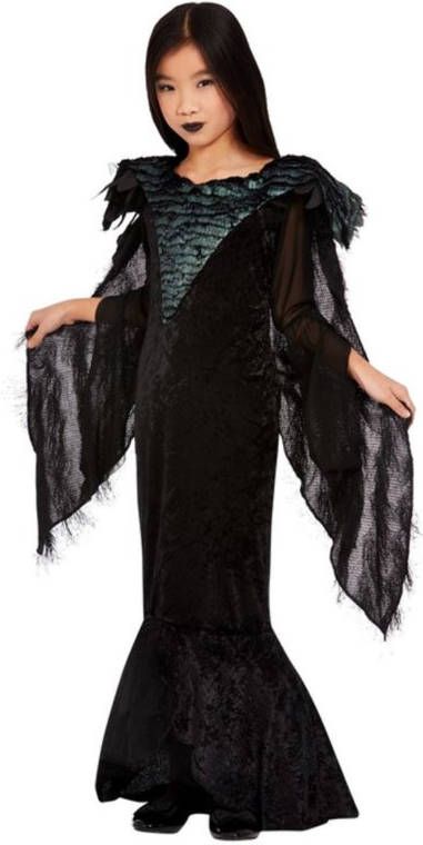 Confetti Raven princess kinder jurk | deluxe kostuum