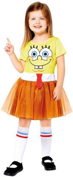 Confetti Spongebob kinder jurkje | licentie verkleedkleding