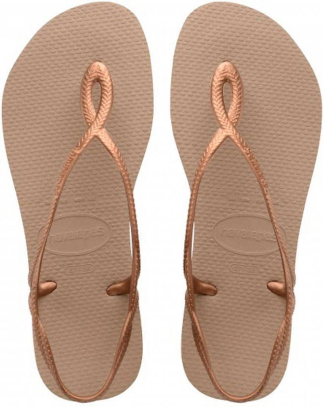 Havaianas Slippers Kids Flipflops Luna Rosé, goudkleurig