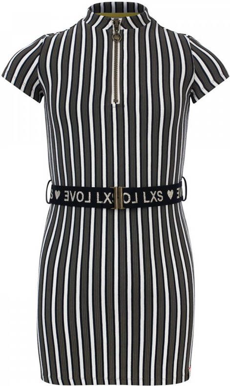 LOOXS ! Meisjes Jurk Maat 164 Diverse Kleuren Katoen/polyester/elasthan